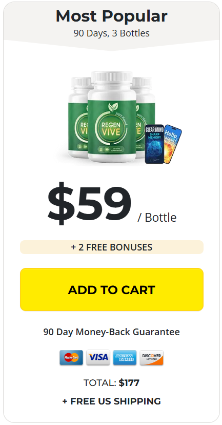Buy RegenVive 3 Bottle